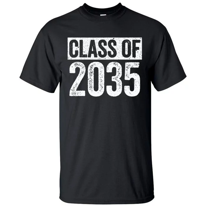 Class Of 2035 Senior 2035 Graduation Tall T-Shirt