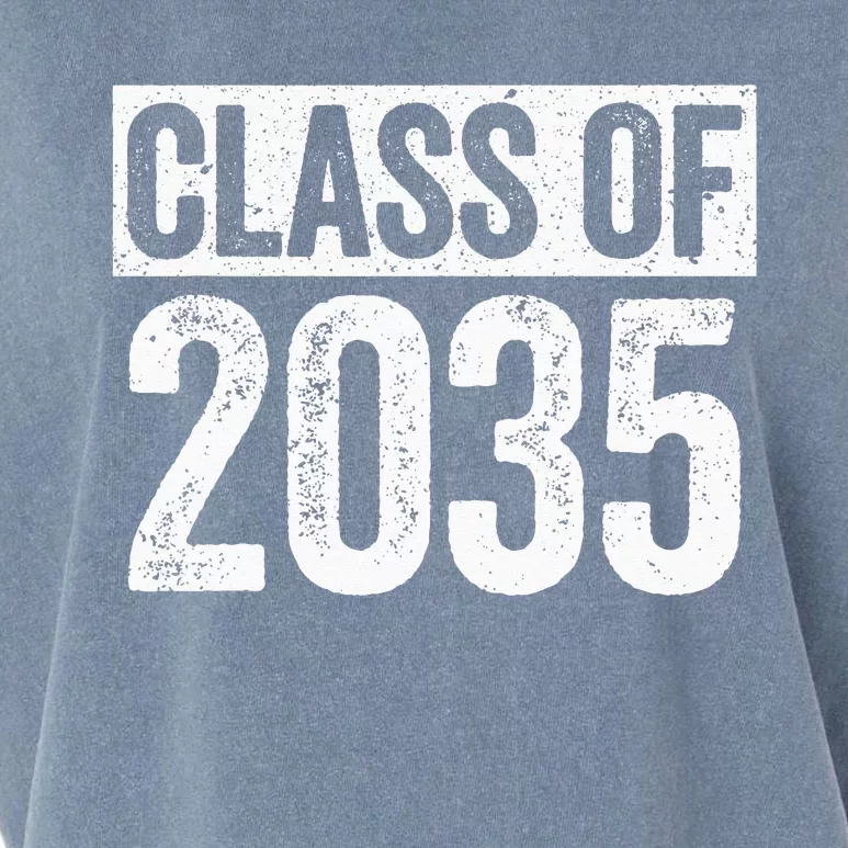 Class Of 2035 Senior 2035 Graduation Garment-Dyed Women's Muscle Tee