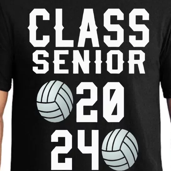 Class of 2024 senior volleyball Pajama Set