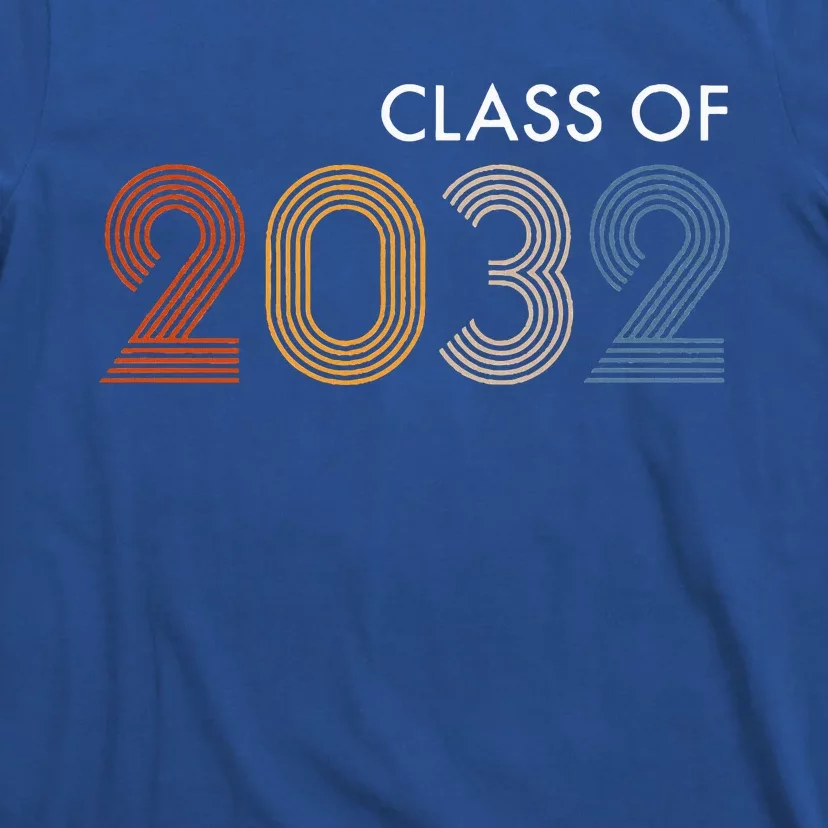 Class Of 2032 College University High School Future Graduate T-Shirt