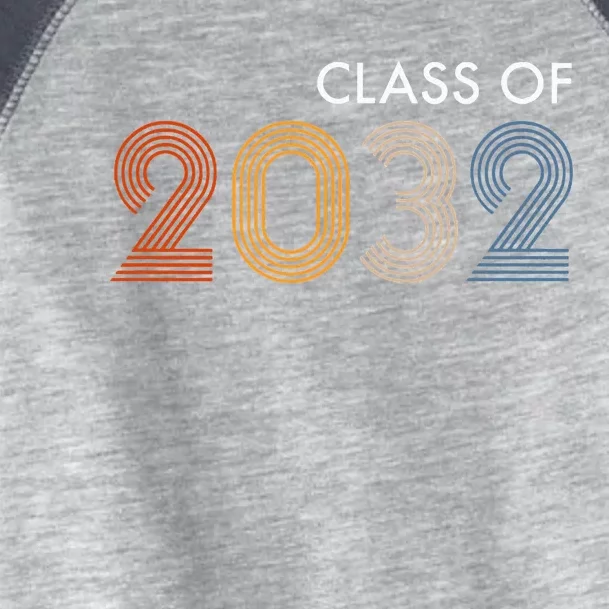 Class Of 2032 College University High School Future Graduate Toddler Fine Jersey T-Shirt