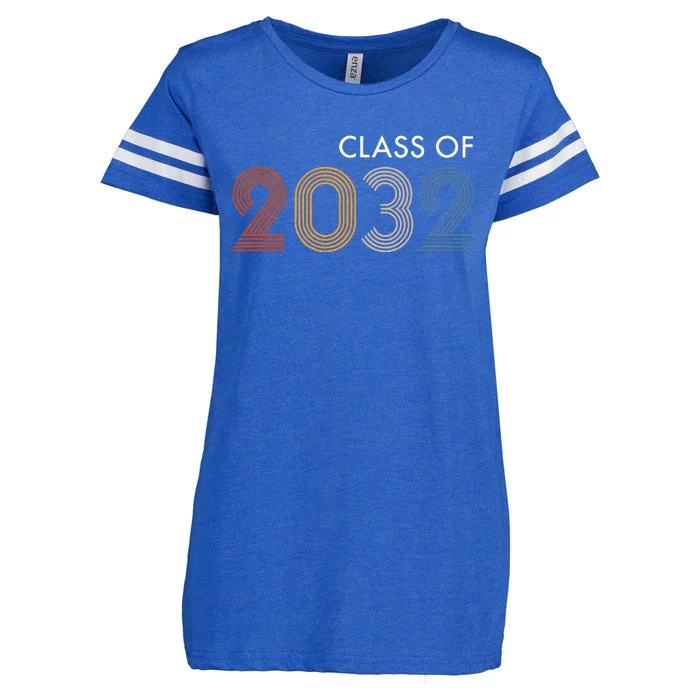 Class Of 2032 College University High School Future Graduate Enza Ladies Jersey Football T-Shirt