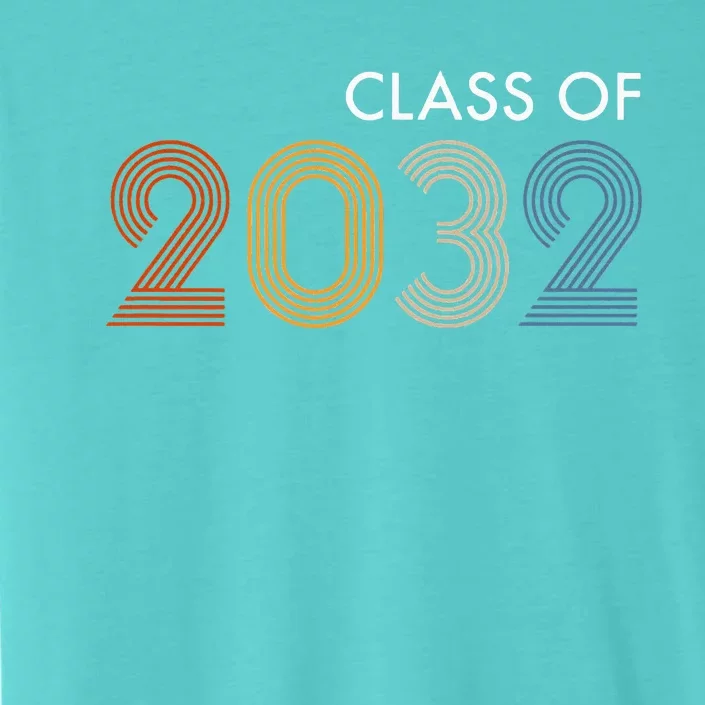 Class Of 2032 College University High School Future Graduate ChromaSoft Performance T-Shirt