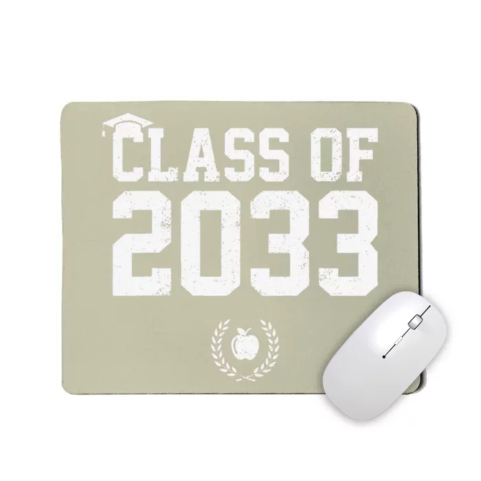 Class Of 2033 Grow With Me Graduation First Day Of School Cute Mousepad