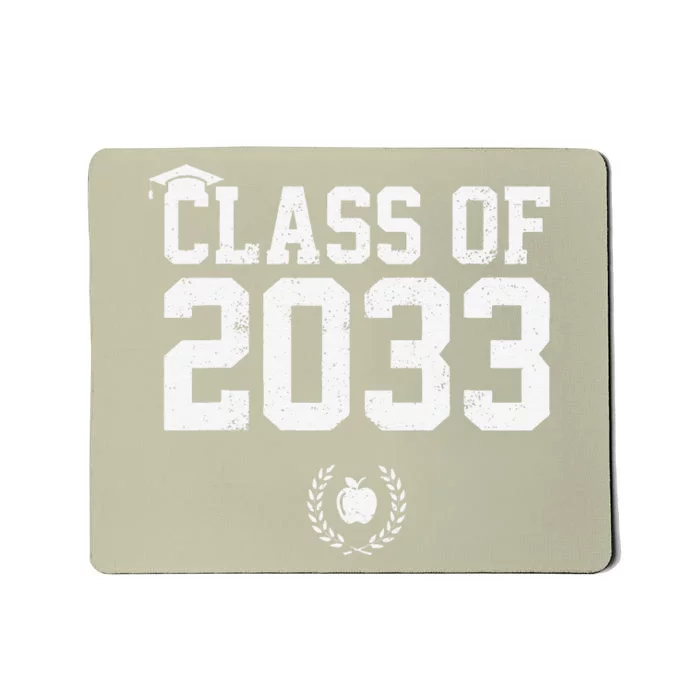 Class Of 2033 Grow With Me Graduation First Day Of School Cute Mousepad