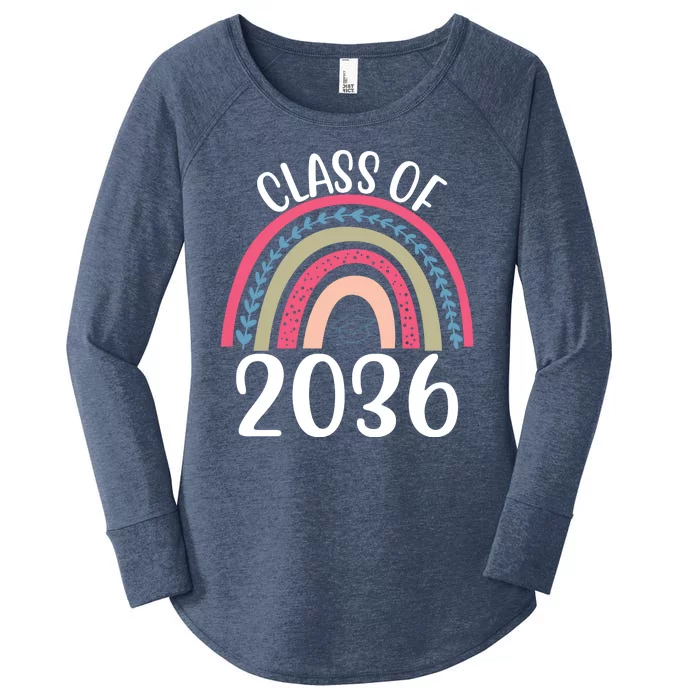 Class Of 2036 Rainbow Graduation Women's Perfect Tri Tunic Long Sleeve Shirt