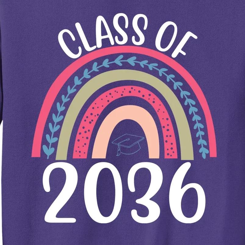 Class Of 2036 Rainbow Graduation Sweatshirt