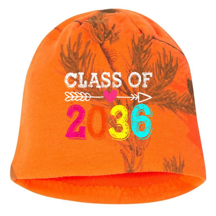 Class Of 2036 Grow With Me First Day Of School Graduation Kati - Camo Knit Beanie