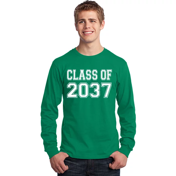 Class Of 2037 Grow With Me Long Sleeve Shirt