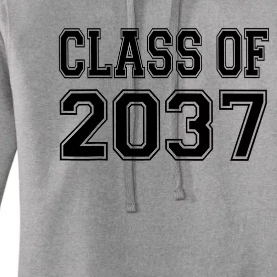 Class Of 2037 Grow With Me Women's Pullover Hoodie