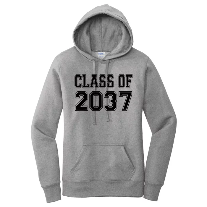 Class Of 2037 Grow With Me Women's Pullover Hoodie