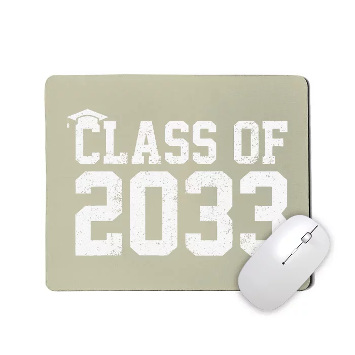 Class Of 2033 Grow With Me Graduation First Day Of School Mousepad