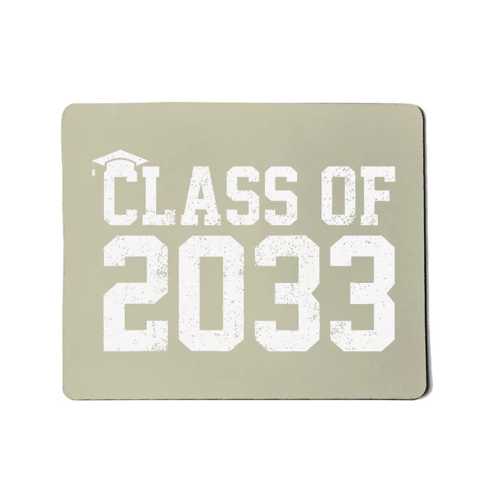 Class Of 2033 Grow With Me Graduation First Day Of School Mousepad