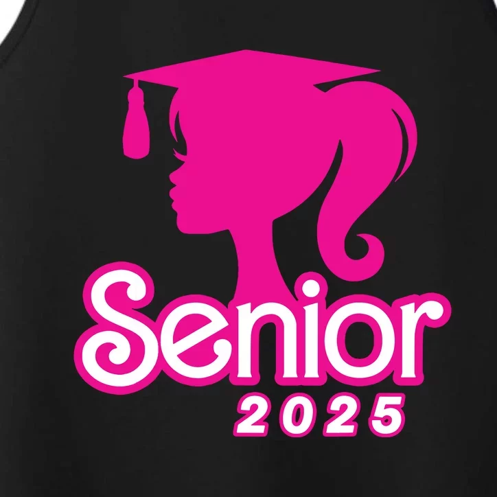 Class Of 2025 Senior Gifts Funny Seniors 2025 Girl Women Performance Tank