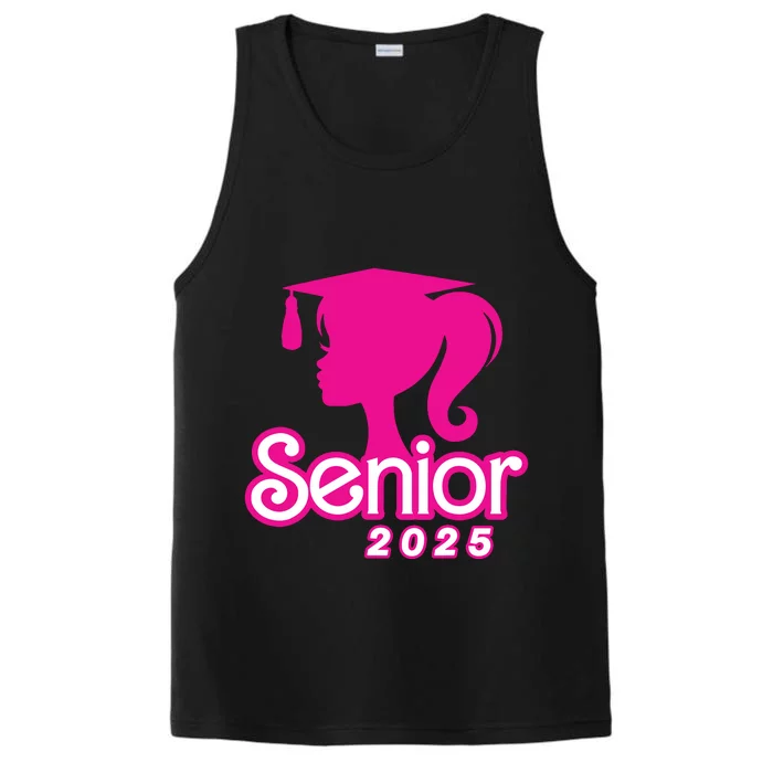 Class Of 2025 Senior Gifts Funny Seniors 2025 Girl Women Performance Tank