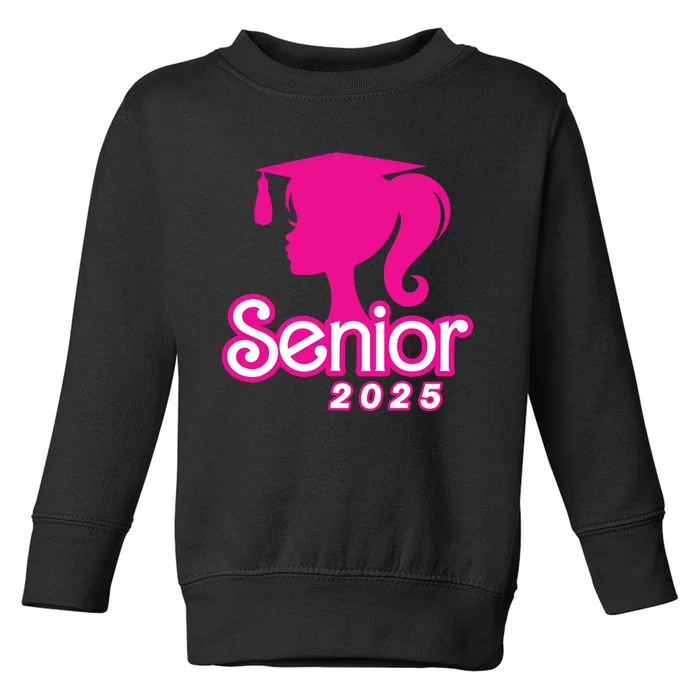 Class Of 2025 Senior Gifts Funny Seniors 2025 Girl Women Toddler Sweatshirt