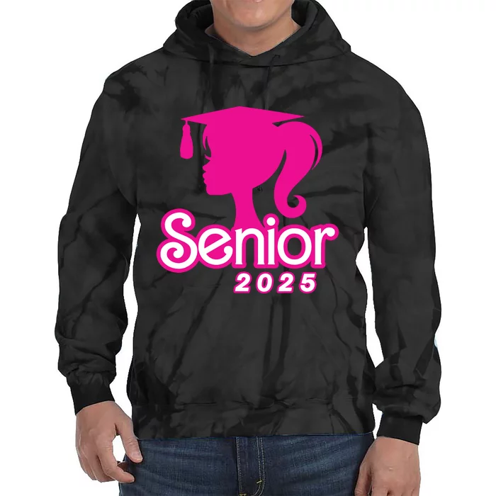 Class Of 2025 Senior Gifts Funny Seniors 2025 Girl Women Tie Dye Hoodie