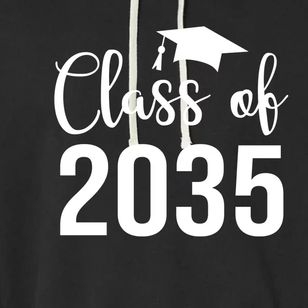 Class Of 2035 Graduation Garment-Dyed Fleece Hoodie