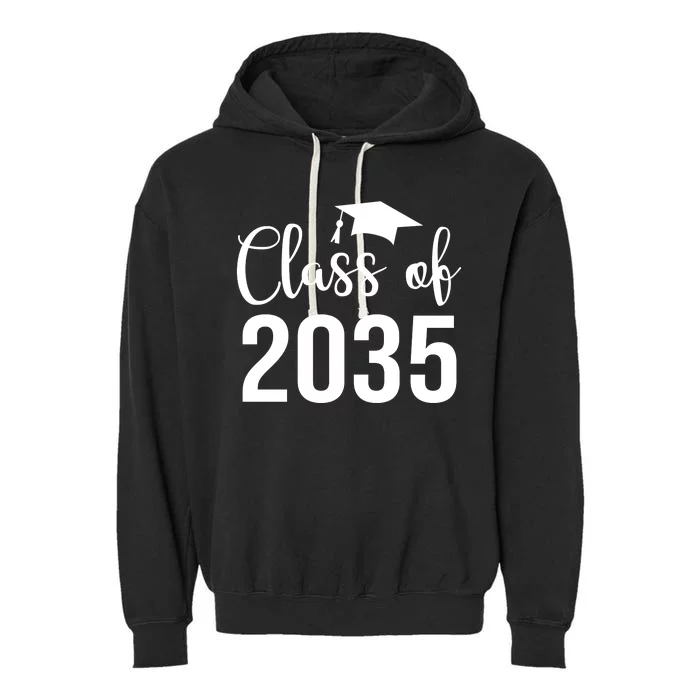 Class Of 2035 Graduation Garment-Dyed Fleece Hoodie