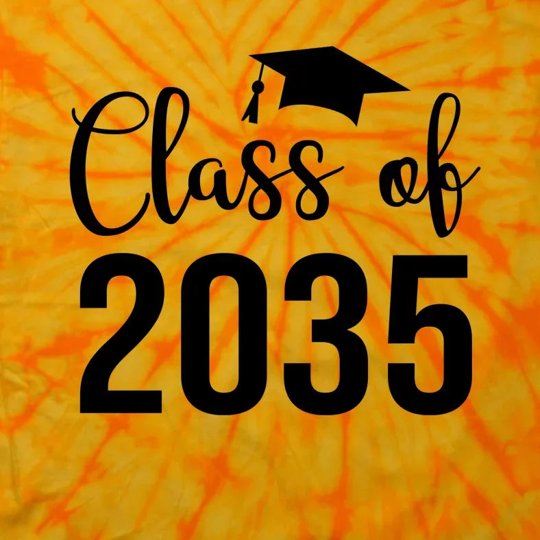 Class Of 2035 Graduation Tie-Dye T-Shirt