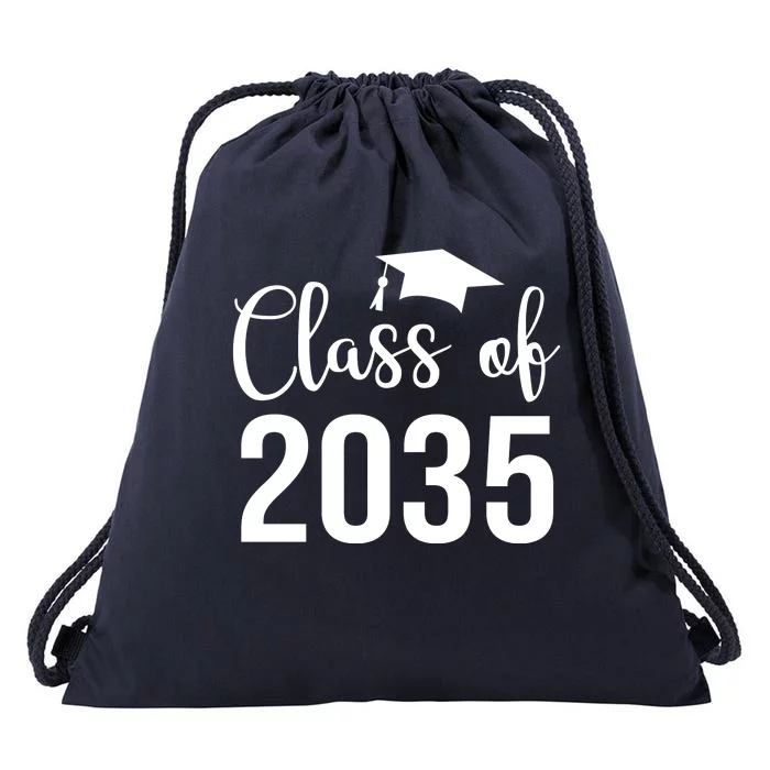 Class Of 2035 Graduation Drawstring Bag