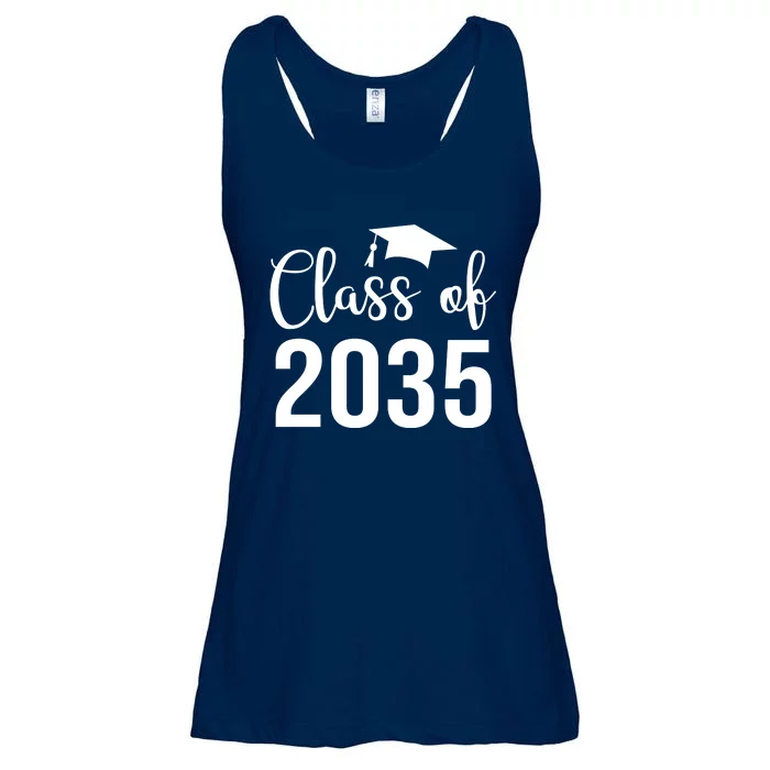 Class Of 2035 Graduation Ladies Essential Flowy Tank