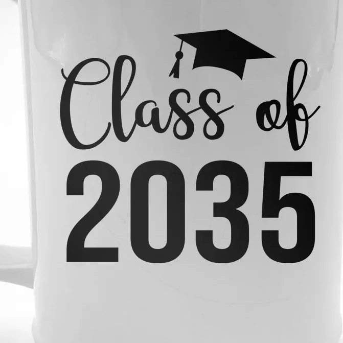 Class Of 2035 Graduation Front & Back Beer Stein