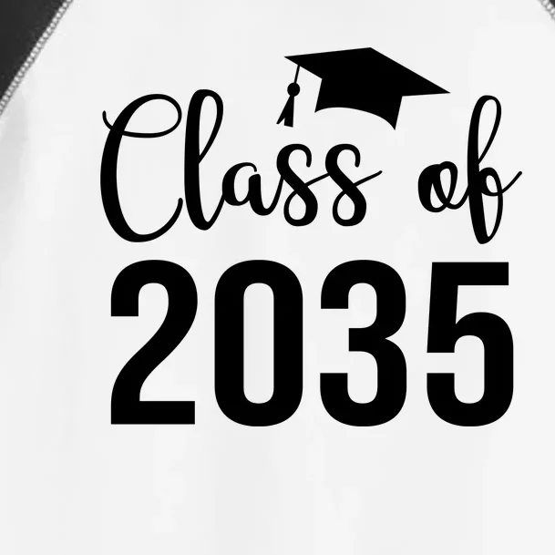 Class Of 2035 Graduation Toddler Fine Jersey T-Shirt