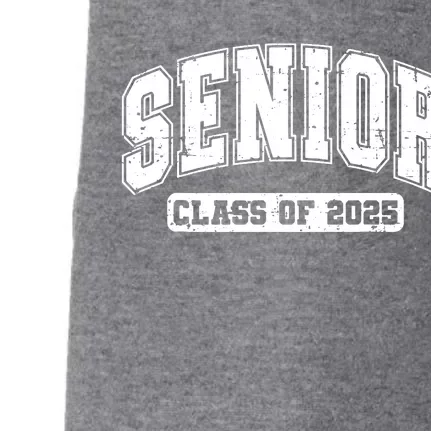 Class Of 2025 Senior 2025 Graduation 2025 Back To School Doggie 3-End Fleece Hoodie