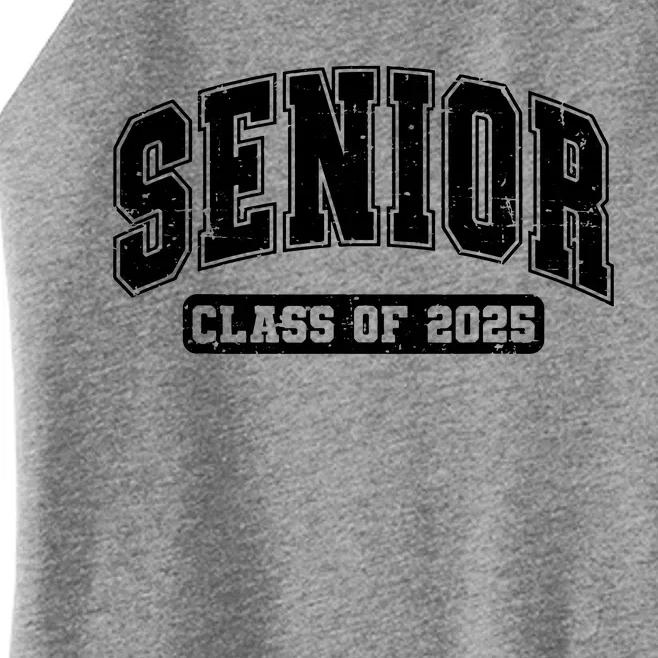 Class Of 2025 Senior 2025 Graduation 2025 Back To School Women’s Perfect Tri Rocker Tank