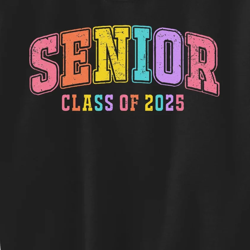 Class Of 2025 Senior 2025 Graduation 2025 Back To School Kids Sweatshirt