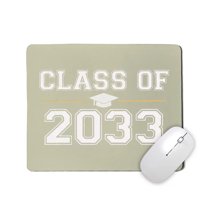 Class Of 2033 Grow With Me School First Day Mousepad