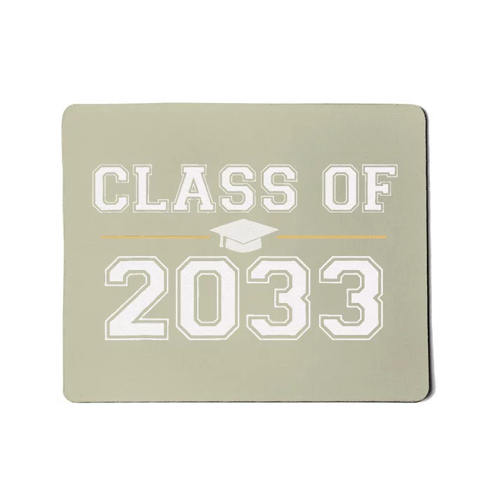 Class Of 2033 Grow With Me School First Day Mousepad