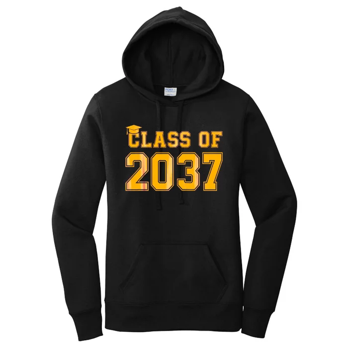 Class Of 2037 Pre K Grow With Me Graduation Back To School Gifts Tees Women's Pullover Hoodie