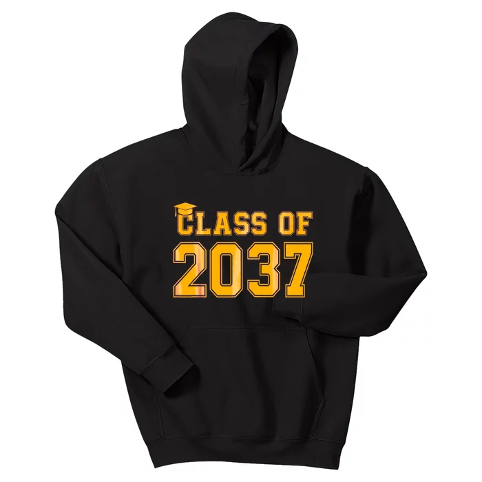 Class Of 2037 Pre K Grow With Me Graduation Back To School Gifts Tees Kids Hoodie