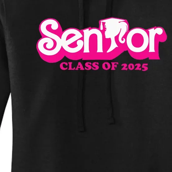 Class Of 2025 Senior Design Funny Seniors 2025 Women's Pullover Hoodie