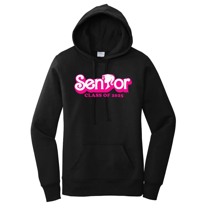 Class Of 2025 Senior Design Funny Seniors 2025 Women's Pullover Hoodie