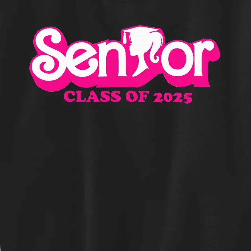 Class Of 2025 Senior Design Funny Seniors 2025 Kids Sweatshirt