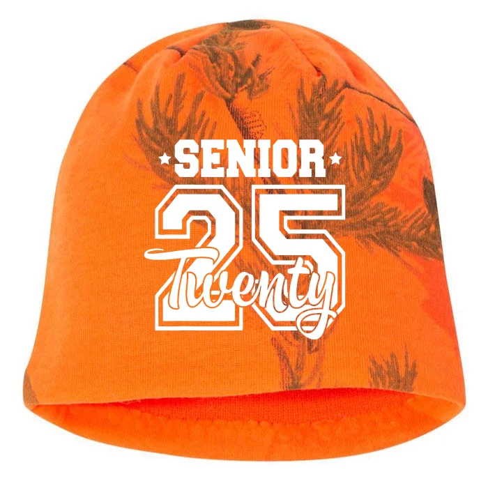 Class Of 2025 Senior 2025 Graduation Or First Day Of School Kati - Camo Knit Beanie