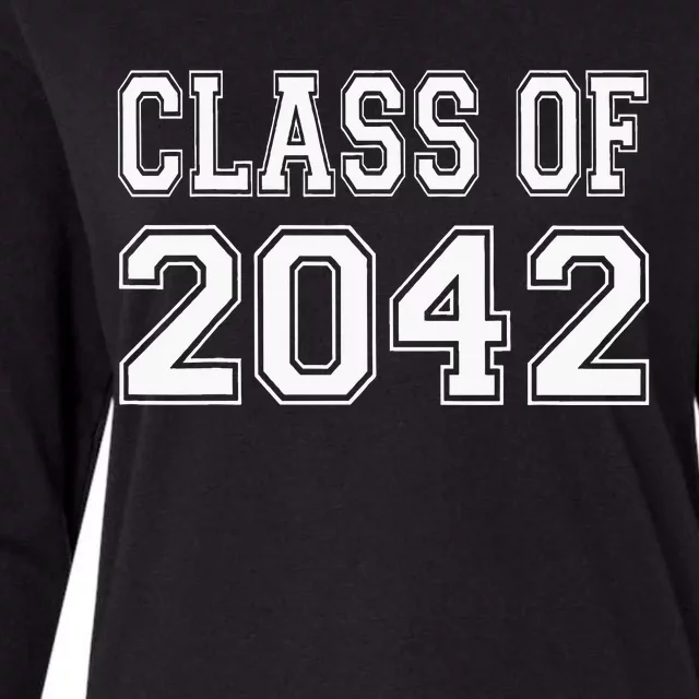 Class Of 2042 Womens Cotton Relaxed Long Sleeve T-Shirt