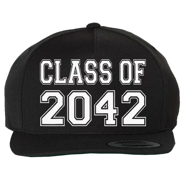 Class Of 2042 Wool Snapback Cap