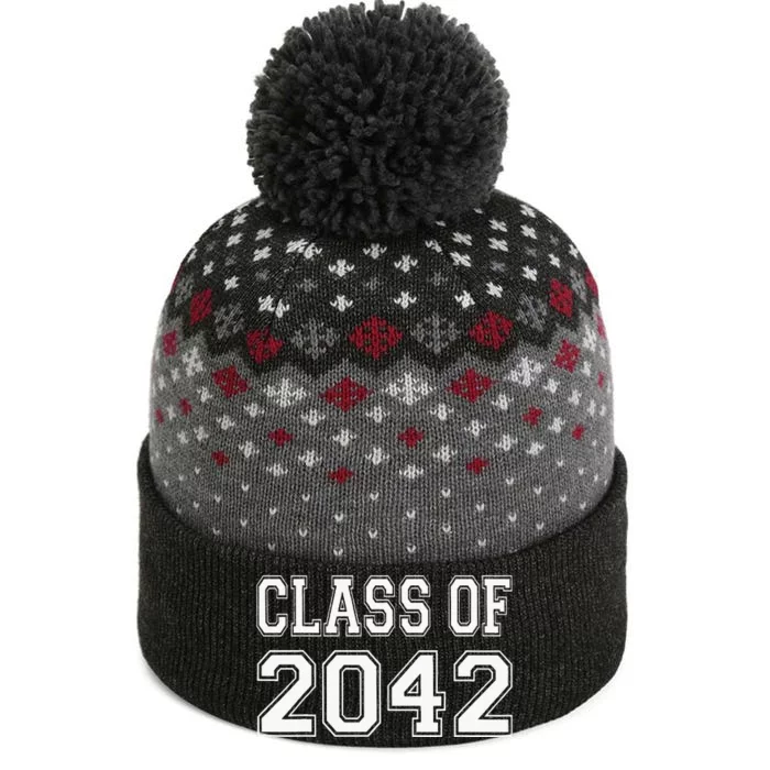 Class Of 2042 The Baniff Cuffed Pom Beanie