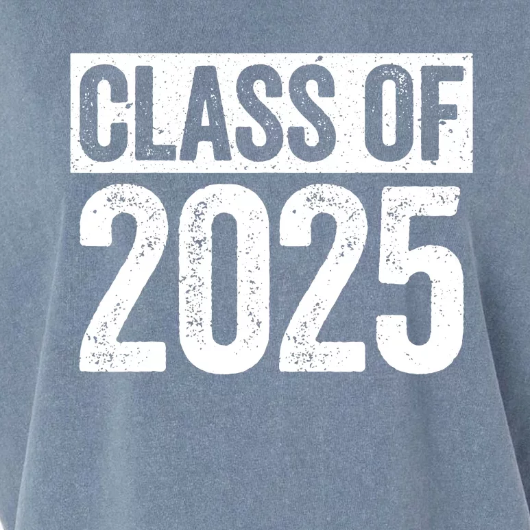 Class Of 2025 Senior 2025 Graduation Garment-Dyed Women's Muscle Tee