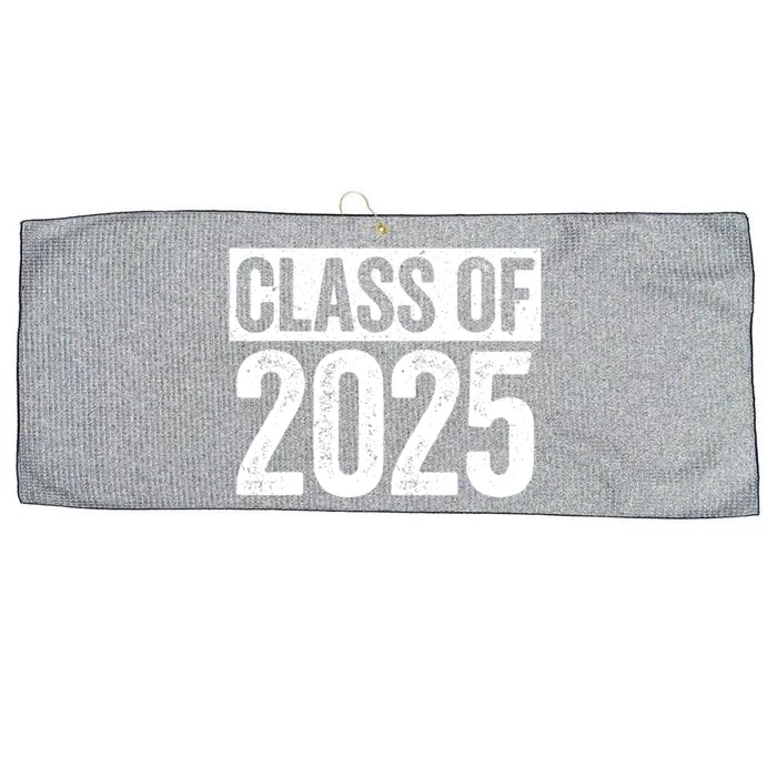 Class Of 2025 Senior 2025 Graduation Large Microfiber Waffle Golf Towel