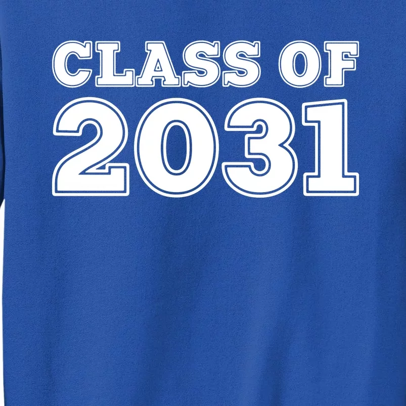 Class Of 2031 Tall Sweatshirt