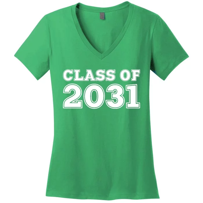 Class Of 2031 Women's V-Neck T-Shirt