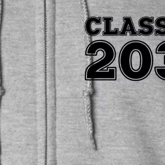 Class Of 2031 Full Zip Hoodie