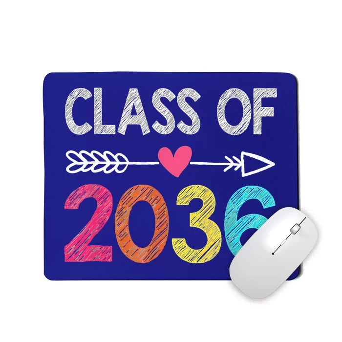 Class Of 2036 Grow With Me First Day Of Kindergarten Mousepad