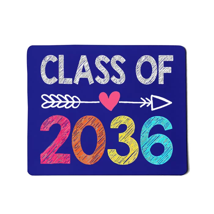 Class Of 2036 Grow With Me First Day Of Kindergarten Mousepad