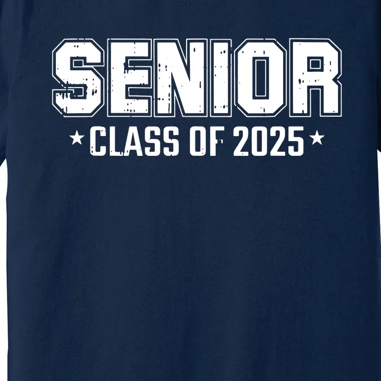 Class Of 2025 Senior Graduation High School College Graduate Premium T-Shirt